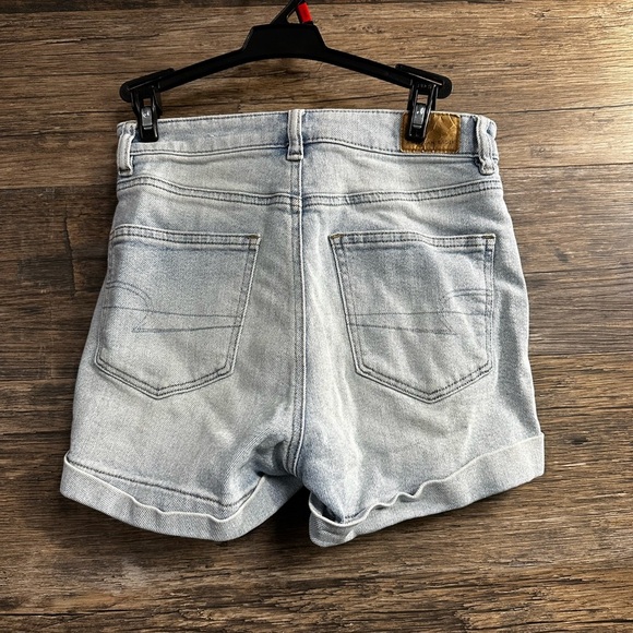 American Eagle Outfitters Light Blue Jean Shorts - Picture 2 of 5